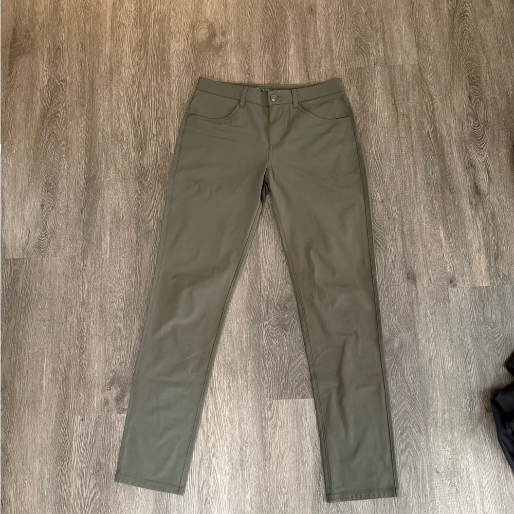 Vuori Olive Green Chinos